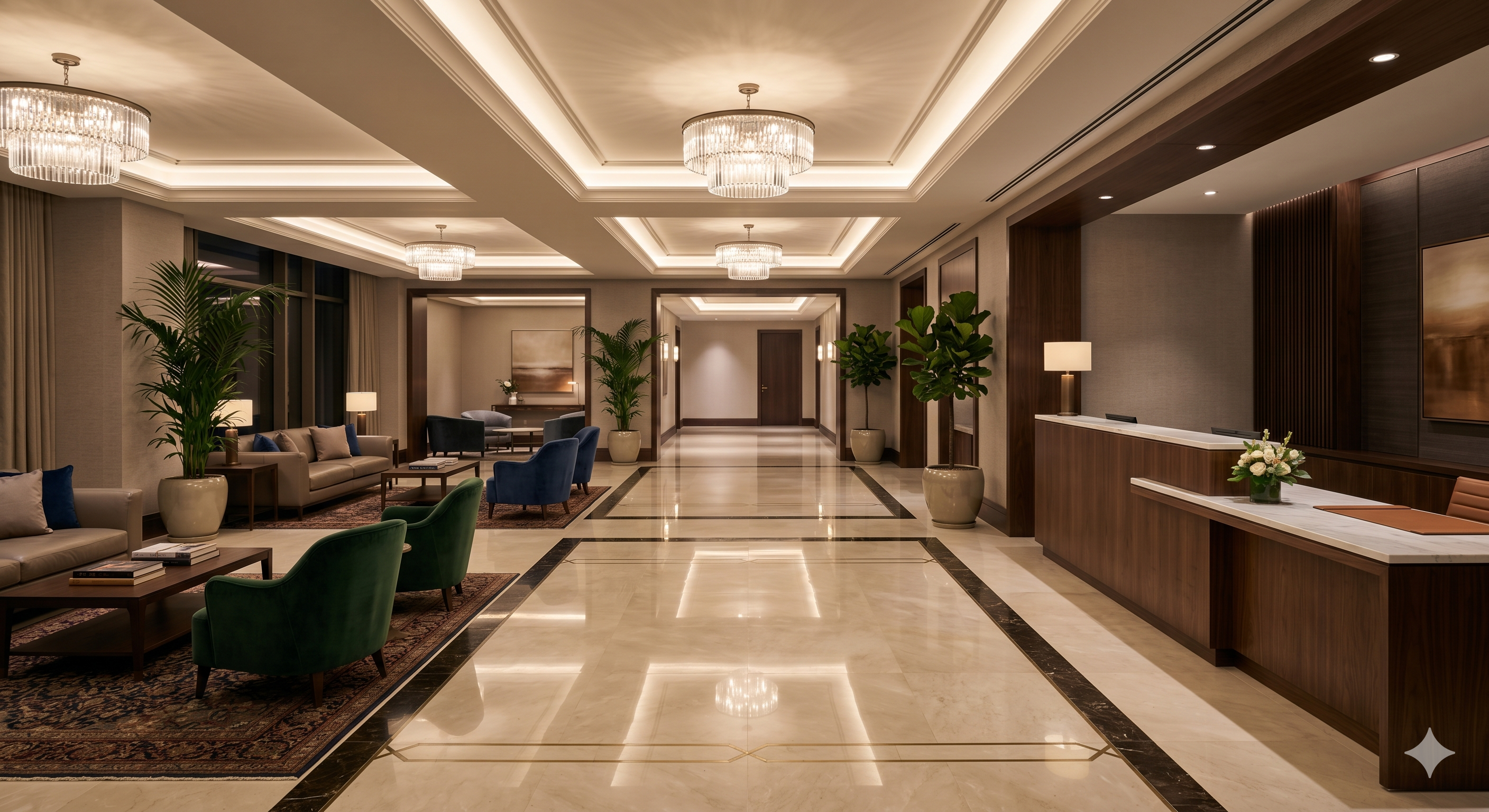 Operación en hotel de alta gama