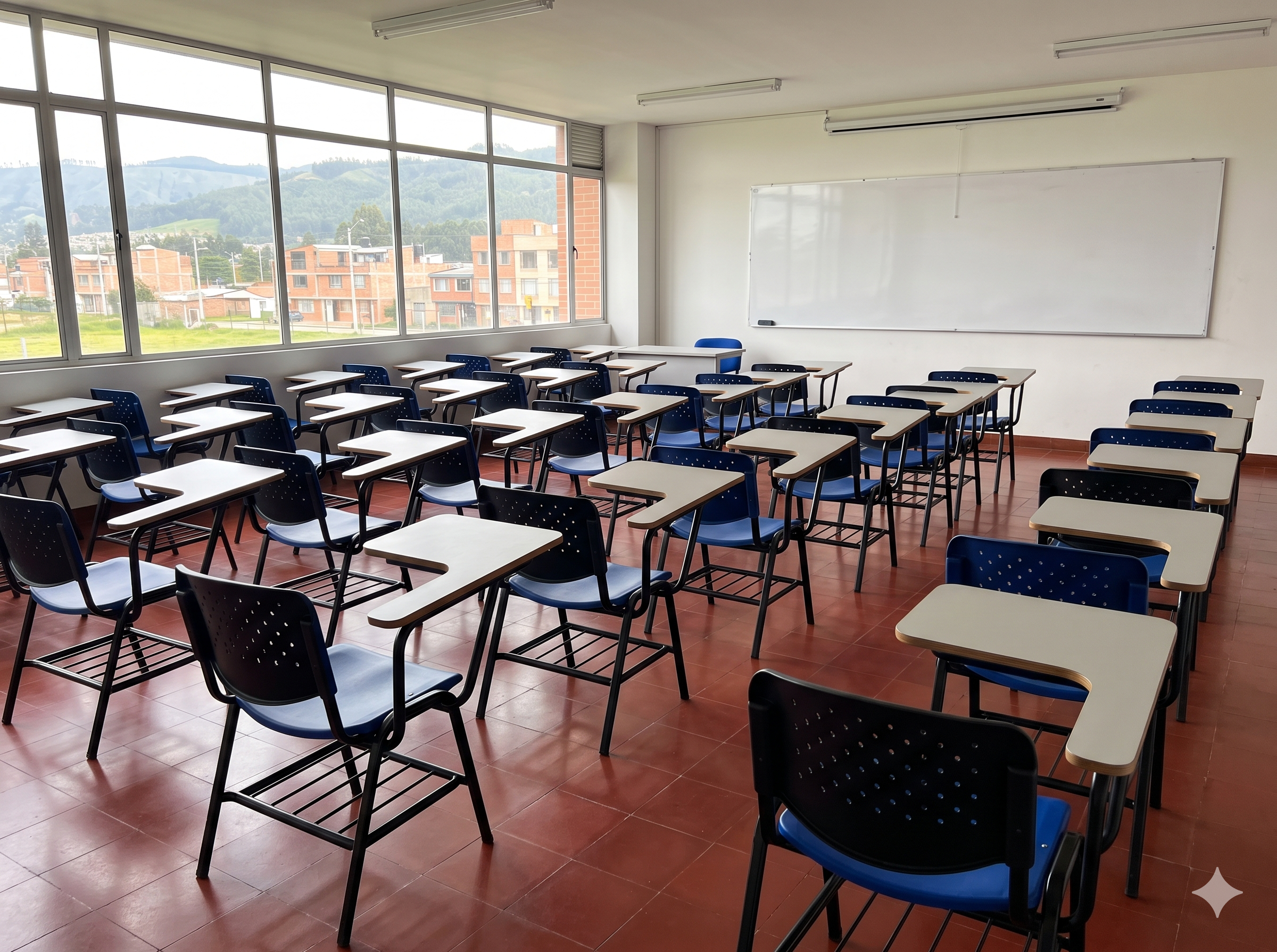 Corredor educativo después de intervención ALP