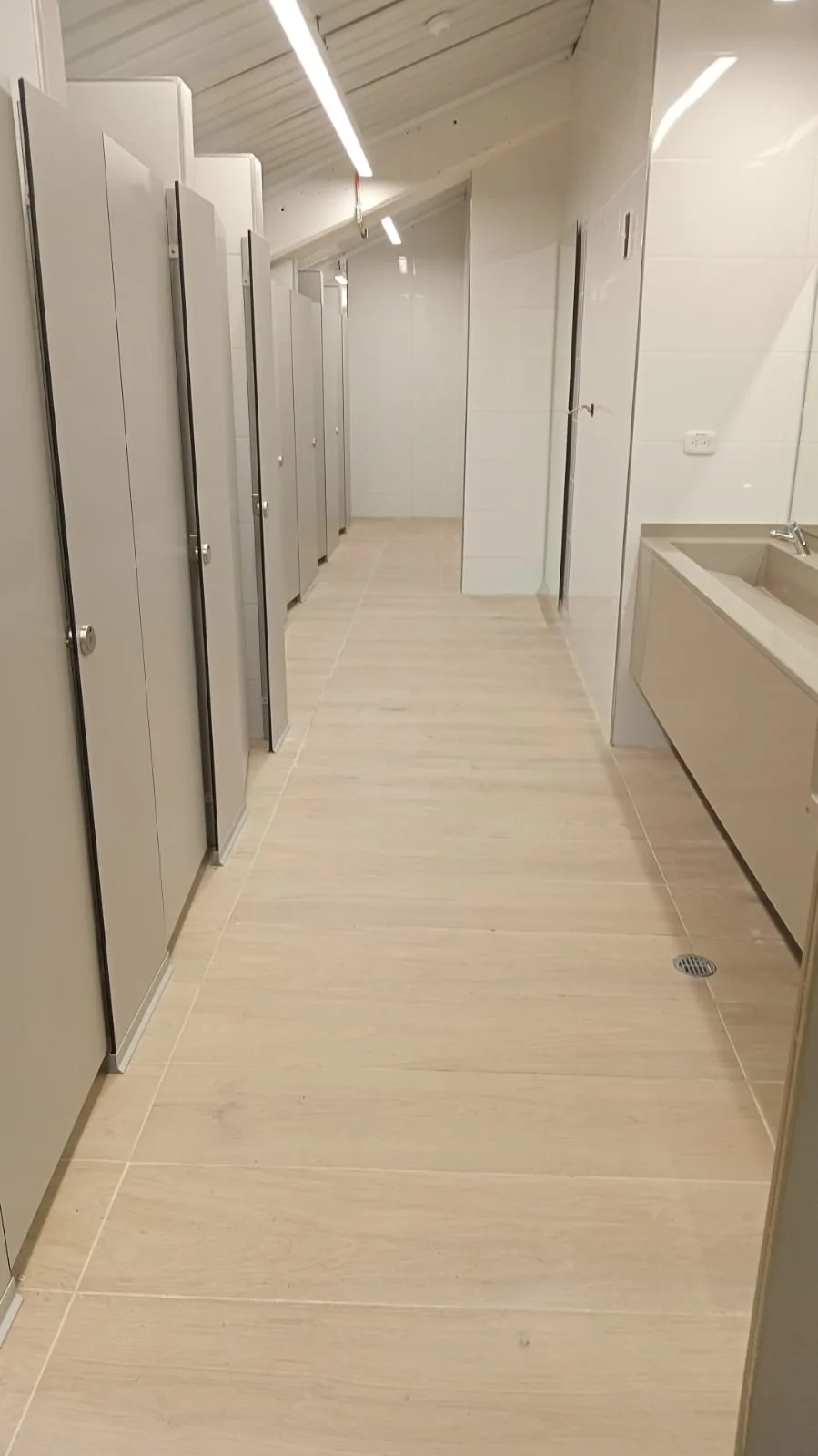 Zona húmeda pendiente de limpieza fina