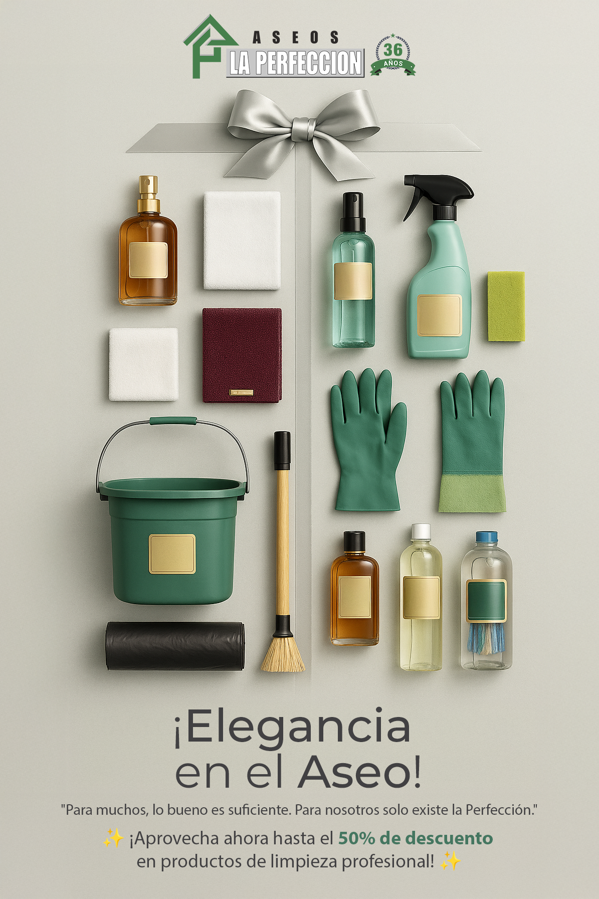 Elegancia en el aseo